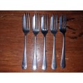 5 x Cake Forks - Made in England