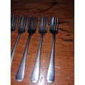 5 x Cake Forks - Made in England