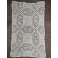 Beautiful Finely Crochet Doily - 46cm x 29cm