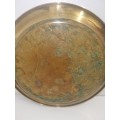 Beautiful Brass Plate - Diameter - 34cm