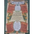 100% Cotton Kitchen Cloth - Traditional Welsh Recipes