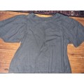 100% Cotton Black Top - Edition Woolworths - Size 12