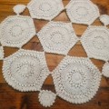 Most Beautiful Finely Crochet Doily - Diameter - 36cm