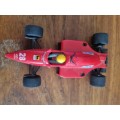 Scalektric Slot Car - Ferrari F1 / 87 - Working - See pictures