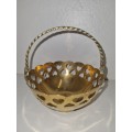Beautiful brass bowl with heart detail