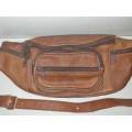 Vintage Genuine Leather Moon Bag - Beautiful!!!