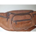 Vintage Genuine Leather Moon Bag - Beautiful!!!