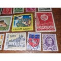 21 x International stamps