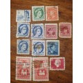 13 x Canada Stamps