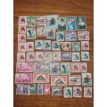 51 x Old SA Stamps