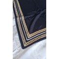Beautiful Large Tablecloth with gold and silver detail - 2.75m x 1.6m