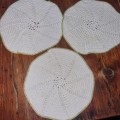 3 x Crochet Doilies / Pot holders - Diameter - 15cm each