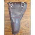 Vintage Leather Revolver Holster
