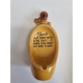 Vintage Porcelain Novelty Urinal Ashtray - Bathroom Humor