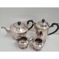 Vintage 4 Piece Silver Plated Tea / Coffee Set - Made in England