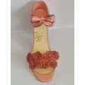 Beautiful Miniature Ornamental Shoe - Sarna - Rose Garden - Beautiful detail!!