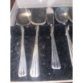 Beautiful 9 Piece EPNS Teaspoon set - See pictures