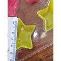12 x Miniature Star Shaped Silicone Moulds