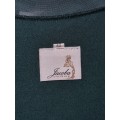 Beautiful Jacoba 2 Piece Set - Dress and Jacket - Bottle Green - Size 42