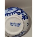 Small Hand painted Delft Blue Item - 8cm
