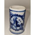 Small Hand painted Delft Mug - Miniature - 5.6cm