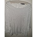 Woolworths Striped Top - Size 16