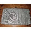 Dorothy Perkins Clutch Bag Silver - UK Brand