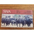 SWA Stamp Booklet 10 x 12c stamps - 1985