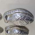 8 x Vintage Moulds - Fish shaped - Made in England for Royal Jellies