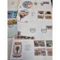 31 x FDC`s - First day covers