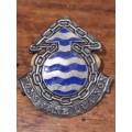 Vintage SA Ordinance Services Corps Cap Badge