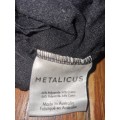 Metalicus Australia - Longer Length black top - Stretchy - Free Size - Best for S or M