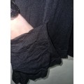 Metalicus Australia Black Stretchy Comfy Top - Free Size - Will Fit S - L