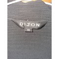 Dijon Jacket with Black and Grey Stripes - Size 10