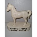 White Horse Whisky ornamental horse - Wit Perd Whisky