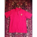 Fila Ferrari Golf Shirt - Size L - 100% Cotton - Made in Italy