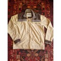 Retro Looking Hemisphere Jeans Jacket - Size XXL