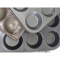 5 x Good Quality Vintage Baking Trays - Including Ovenex USA