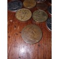 31 x International Coins