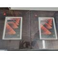 2 x Wooden picture frames - New Sealed - 153mm x 203mm each