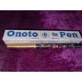 Vintage Fountain Pen - Onoto the Pen - In original box - Not original lid - See pictures - 14c nib