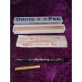 Vintage Fountain Pen - Onoto the Pen - In original box - Not original lid - See pictures - 14c nib