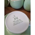 Light Green Constantia Porcelain set - 8 Cups and Saucers, sugar Bowl and Milk Jug