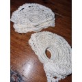 Set of 12 handcrafted crochet napkin holders / napkin rings