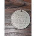 H M Queen Mary Medallion with date born and married