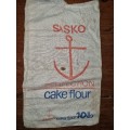 Vintage Sasko flour bag - 10lb