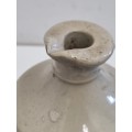 Antique Stoneware Ink Bottle - Stamped  21cm tall