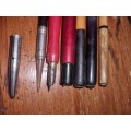 Vintage Calligraphy pens / Fountain Pens - See pictures - What you see is what you get