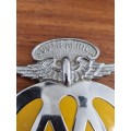Vintage Metal AA South Africa Car Badge