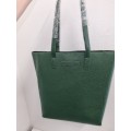 The Box Fashion Green Shopper Bag - New